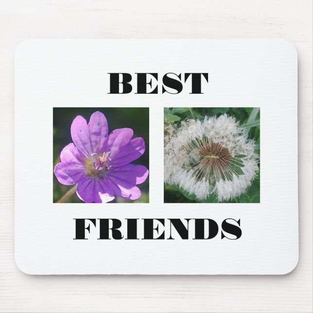 Best Friends Image Template Mouse Pad (Front)