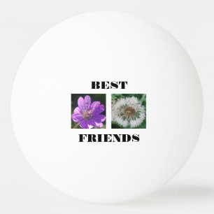 Best Friends Image Template Ping Pong Ball