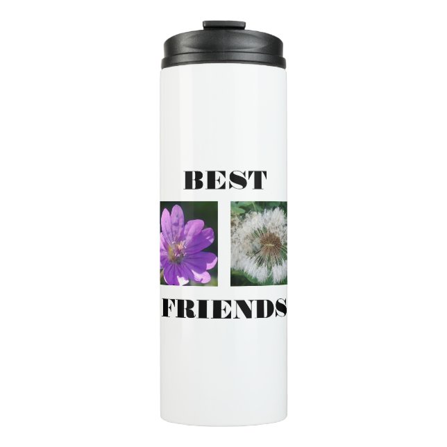 Best Friends Image Template Thermal Tumbler (Front)