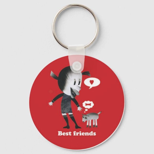 Best friends key ring (Front)