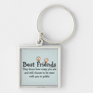 Best Friends Key Ring