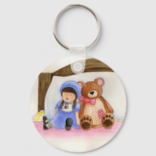 Best Friends Keychain