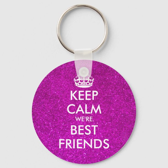 Best friends keychains for BBF friendship (Front)