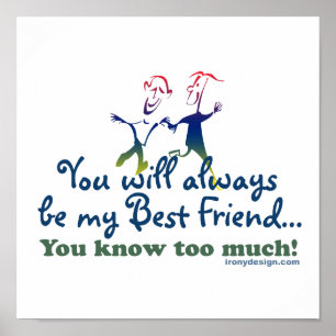 Best Friends Knows Humour Poster