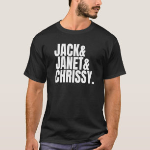 Best Friends Like Jack Janet Chrissy 70s Vintage T T-Shirt