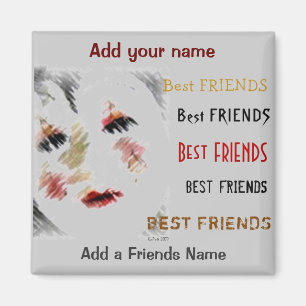 Best Friends Magnet