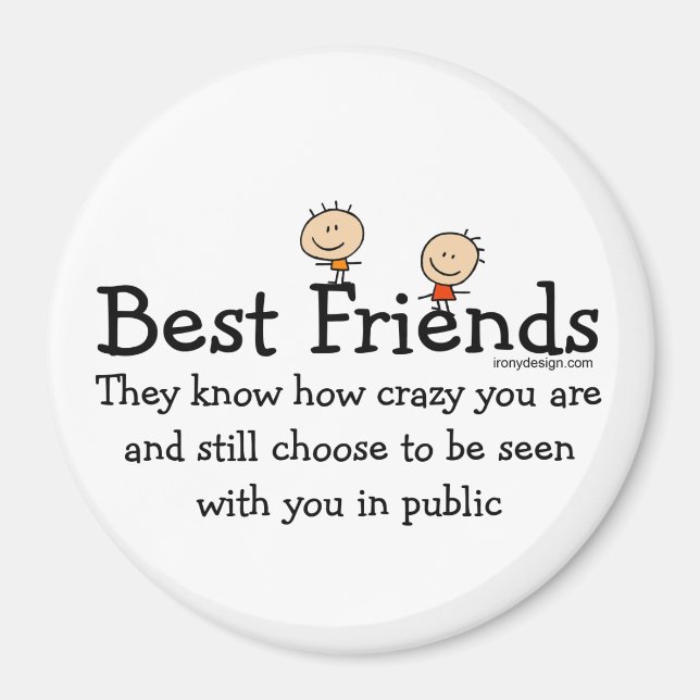 Best Friends Magnet (Front)