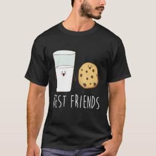 Best Friends Milk And Cookie Cute Cookie  1 T-Shirt