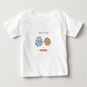 Best Friends: Milk & Cookies Baby T-Shirt