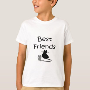 Best Friends-- Mouse and Cat T-Shirt