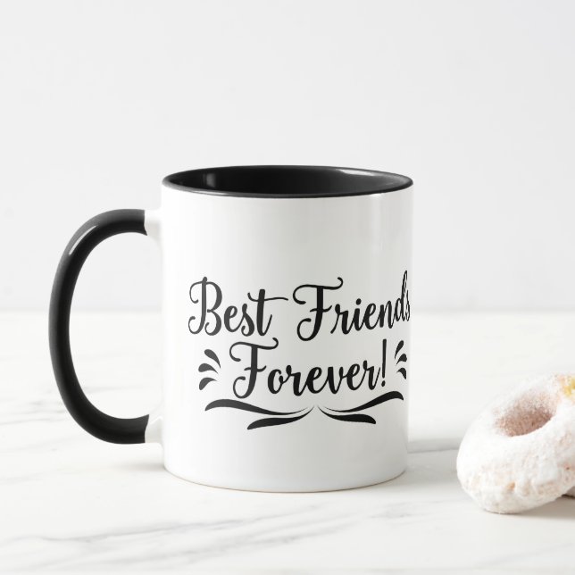 best friends mug  (With Donut)