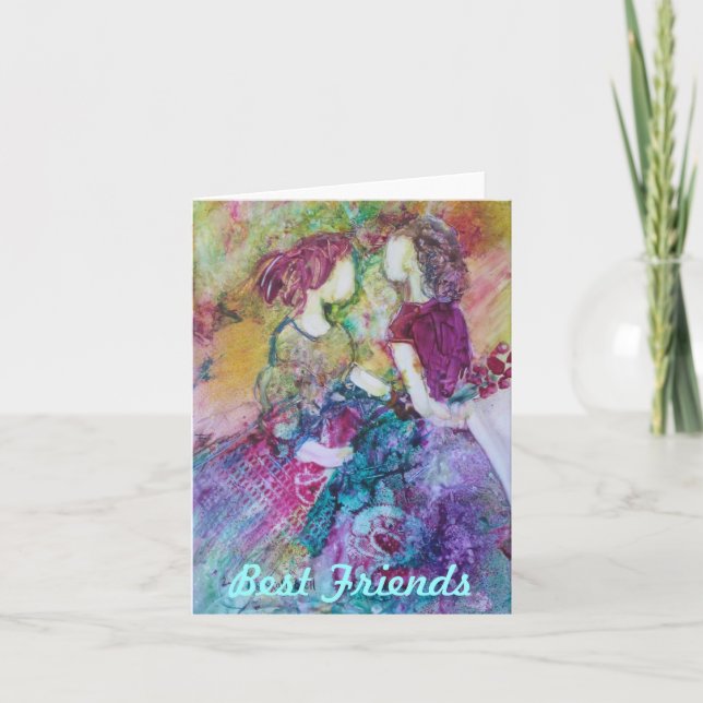 Best Friends" Notecard (Front)