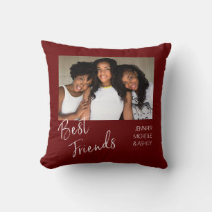 Best Friends One Photo Cushion