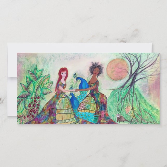 Best Friends Original Art Card (Front)