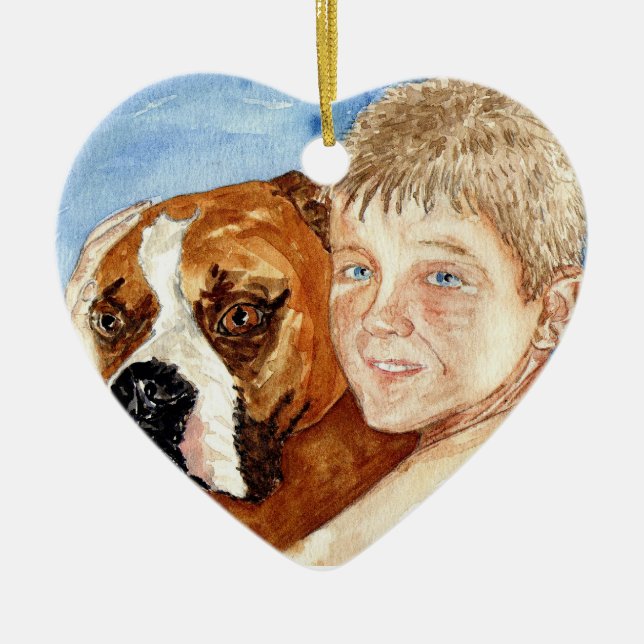 'Best Friends' Ornament (Front)
