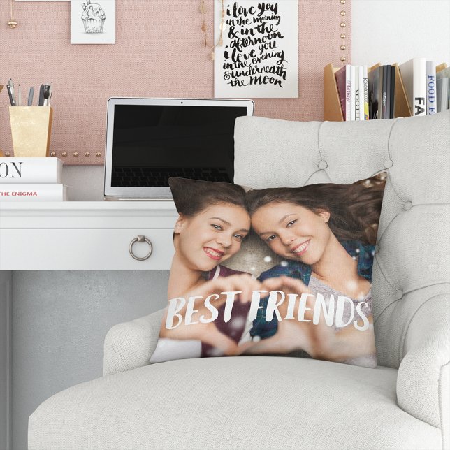 Best Friends Overlay Photo Cushion (Creator Uploaded)