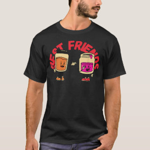 Best Friends PB&J Matching Couples BFF T-Shirt
