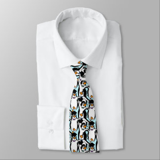 Best Friends Penguins Graduation Tie
