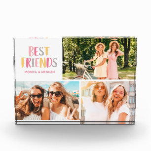 Best Friends Photo Collage Block