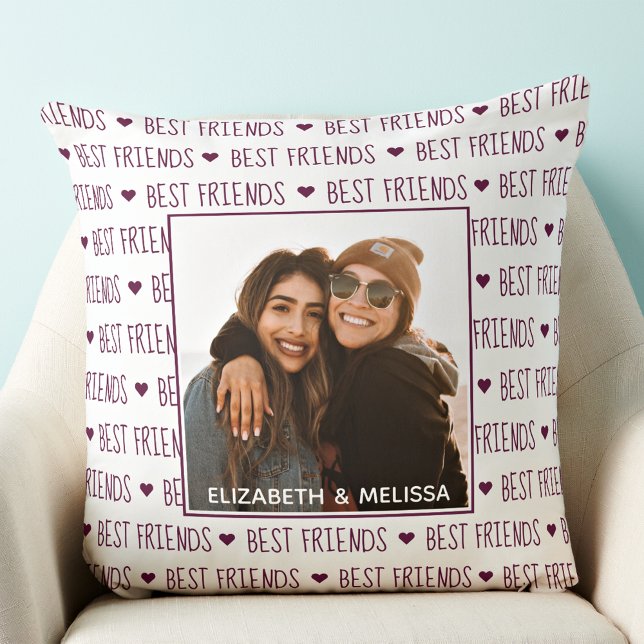 Best Friends Photo Cushion (Creator Uploaded)