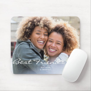 Best Friends Photo Mouse Pad