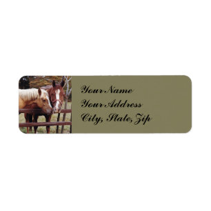 Best Friends Return Address Label