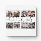 Best Friends Script Gift For Friends Photo Collage