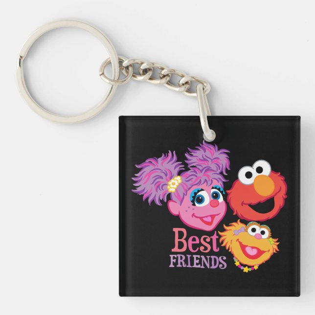 Best Friends Sesame Street Key Ring (Front)