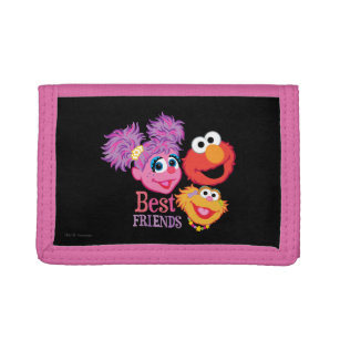 Best Friends Sesame Street Trifold Wallet