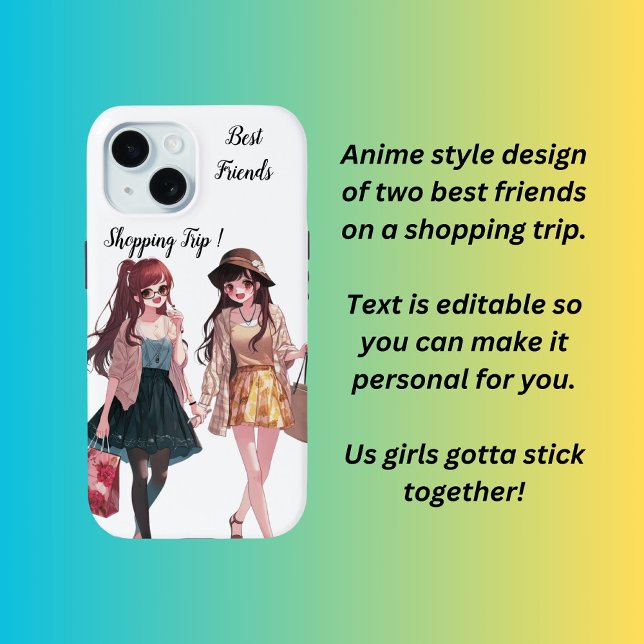Best Friends shopping trip  Case-Mate iPhone Case (Creator Uploaded)