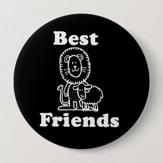 BEST FRIENDS T-shirt 10 Cm Round Badge