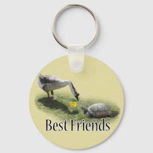 Best Friends - The Turtle & The Goose Key Ring