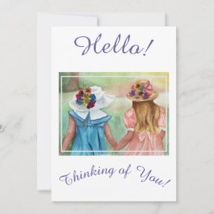 Best Friends Thinking of You Holiday Card