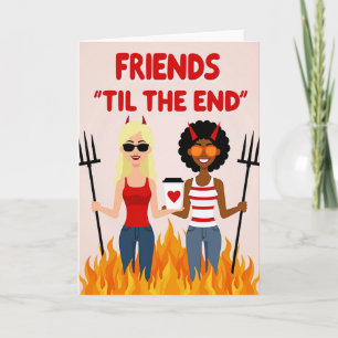Best Friends Through Hell Card