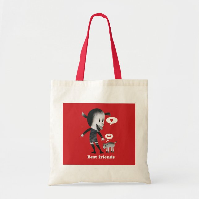 Best friends tote bag (Front)
