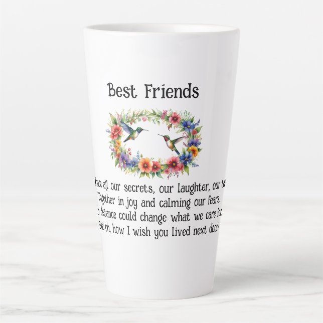 Best Friends Verse Coffee/Latte Mug (Front)