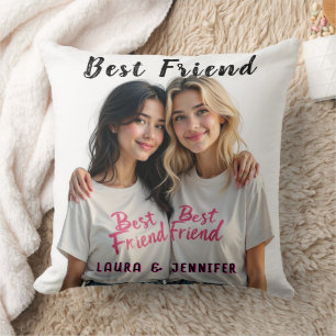 Best Friends With inspirational Quote Cushion