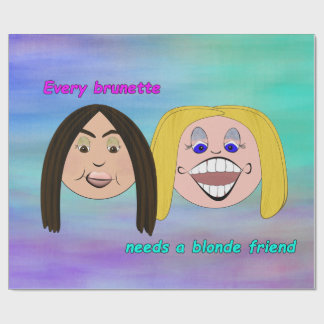 Best Friends Wrapping Papper Wrapping Paper