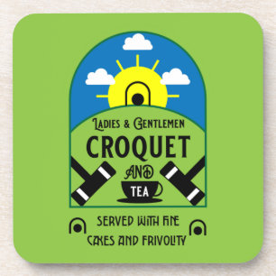 Best Funny Croquet Game Coaster