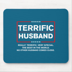 Best Funny Husband Trump Terrific Husband Trump Mouse Pad