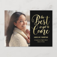 Best Future Graduation Announcement Postcard