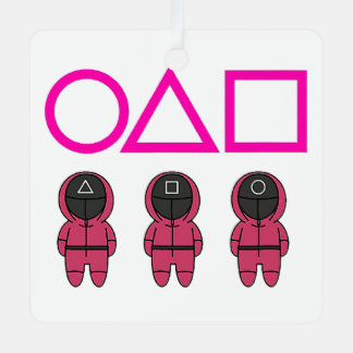 best game on movie octopus squid pink game symbols metal tree decoration