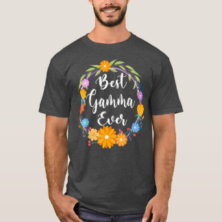 Best Gamma Ever Women Floral Decoration Gamma T-Sh T-Shirt