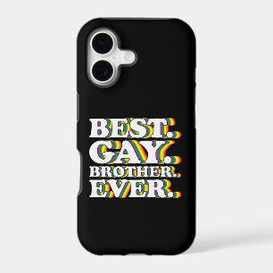 Best Gay Brother Ever Family LGBTQ Pride Rainbow