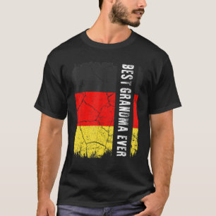 Best German Grandma Ever Germany Flag Mother's Day T-Shirt