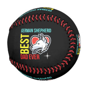 Best German Shepherd Dad Ever  Baseball