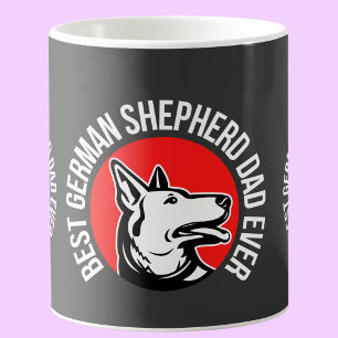 Best German Shepherd Dad Ever Coffee Mug
