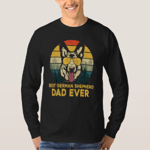 Best German Shepherd Dad Ever Daddy Dog Owner T-Shirt