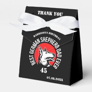 Best German Shepherd Dad Ever Favour Boxes