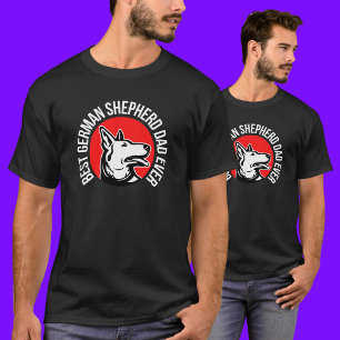 Best German Shepherd Dad Ever T-Shirt